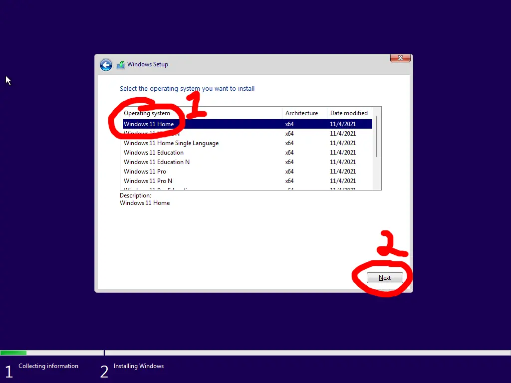 Windows 11 installation 4