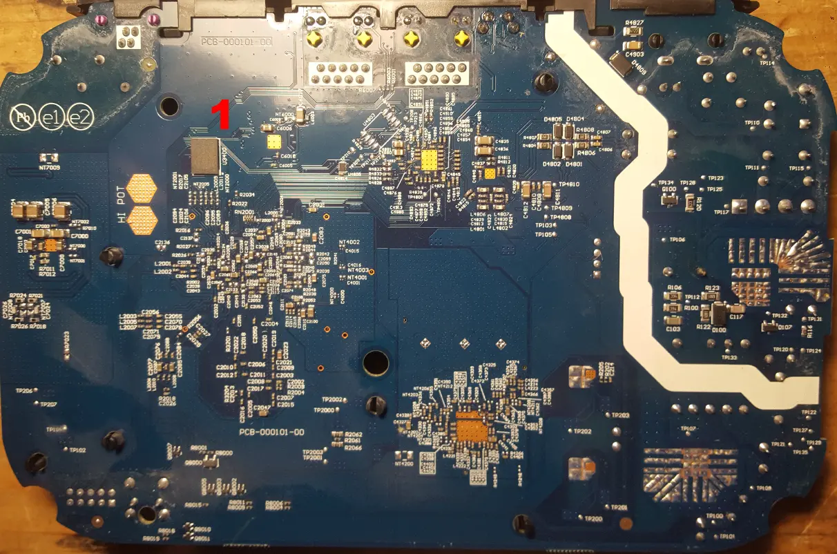 Sky Q Hub ER110 Rear PCB