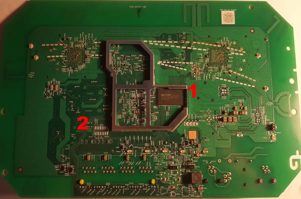 Sky SR203 Rear PCB